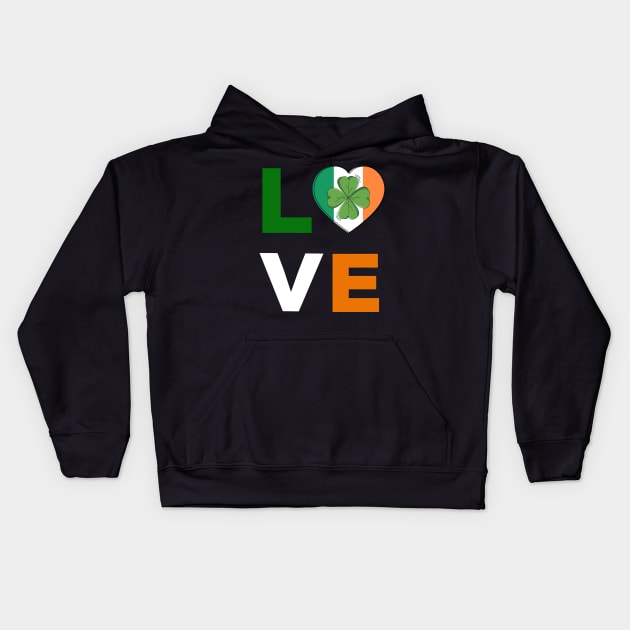 St Patrick's day gift Kids Hoodie by G-DesignerXxX